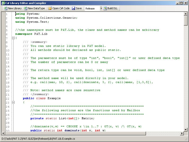 C# Library Editor and Compiler