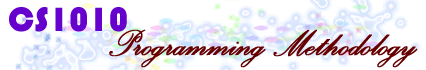 CS1010 Programming Methodology