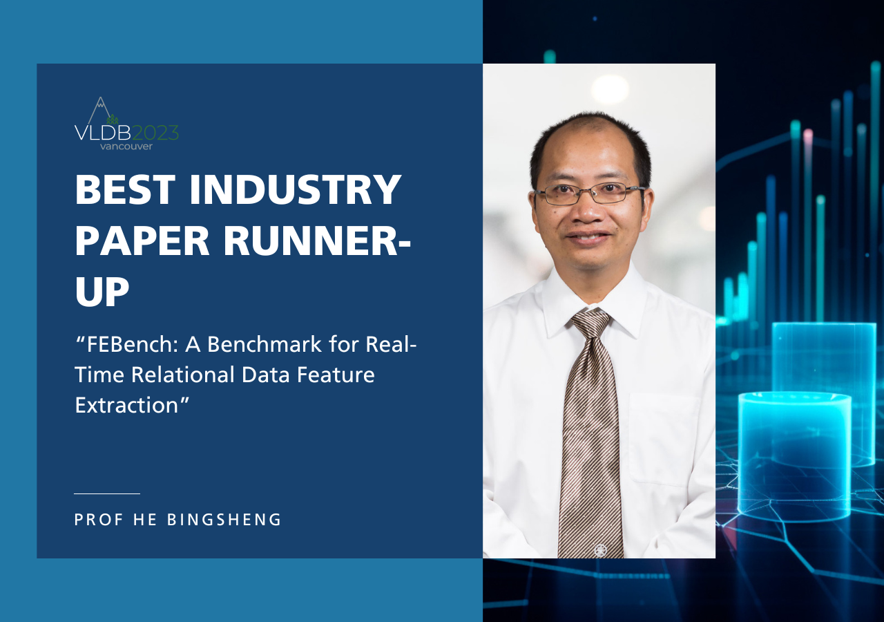 Professor He Bingsheng wins the Runnerup award under the Industry