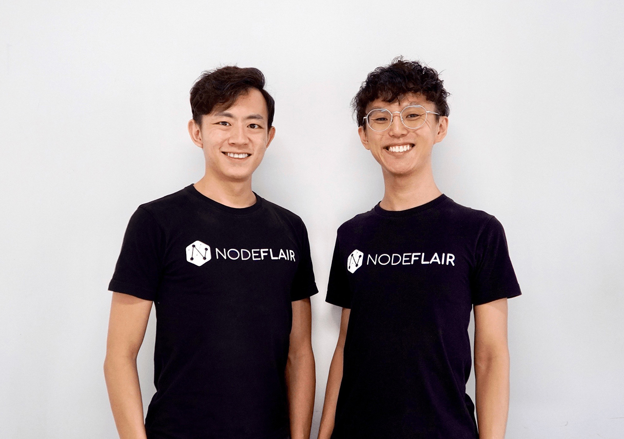 Ethan Ang and Adrian Goh of NodeFlair