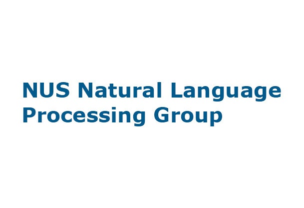 NUS Natural Language Processing Group