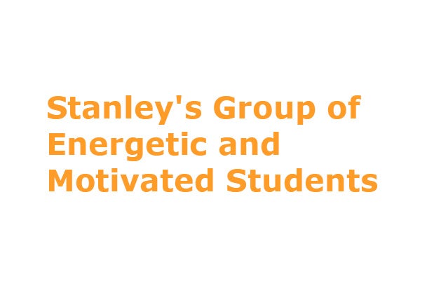 Stanley's Group of Energetic and Motivated Students