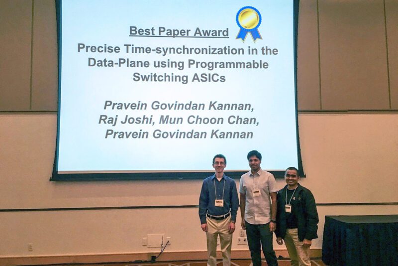 20190513_Pravein_Govindan_Kannan_Raj_Joshi_SOSR_Best_Paper_Award