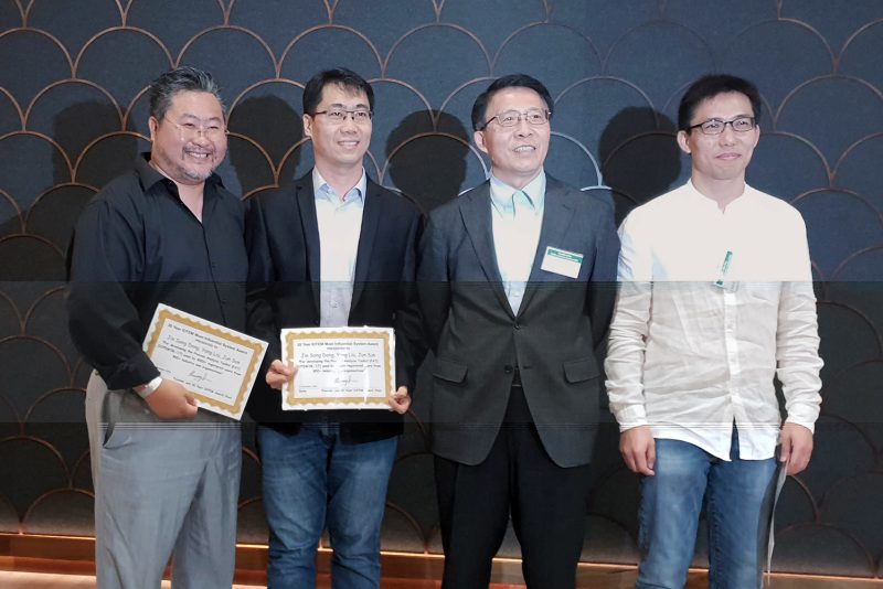 20190607_Dong_Jin_Song_20_Year_ICFEM_Most_Influential_System_Award