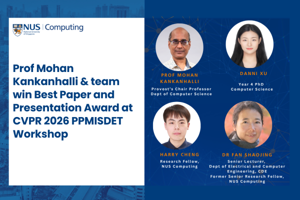 NB Mohan - Best Paper CVPR 2026