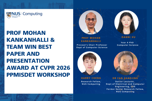 NB Mohan - Best Paper CVPR 2026