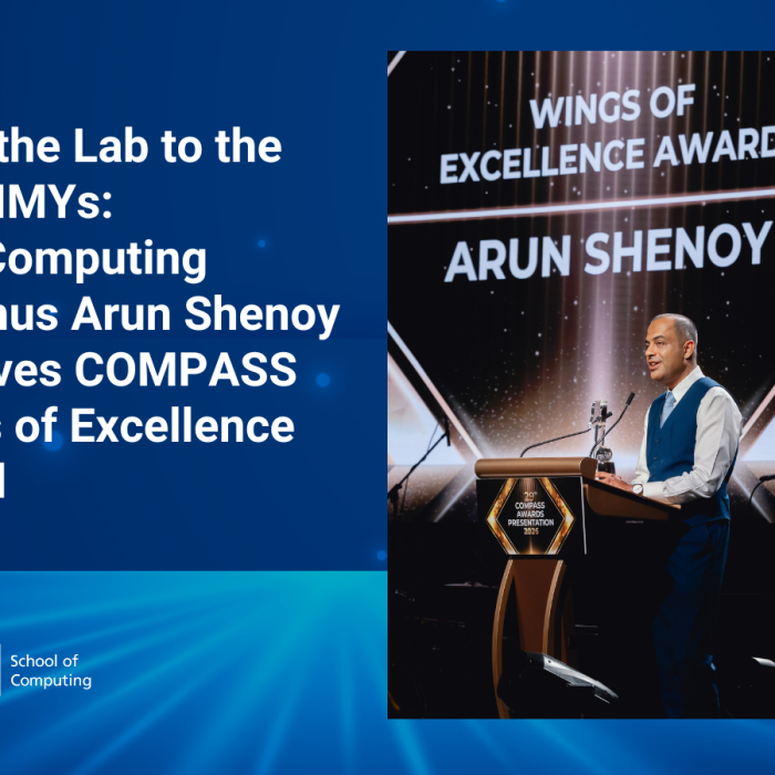 Newsbyte Arun Shenoy Alumni COMPASS