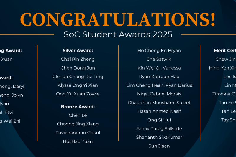 SoC Student Awards 2025