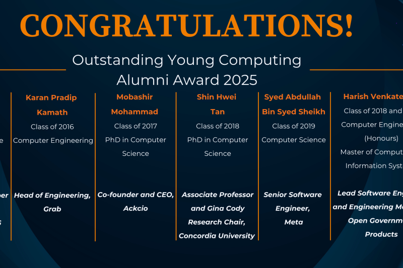 SoC TV Outstanding Young Computing Alumni Award 2025