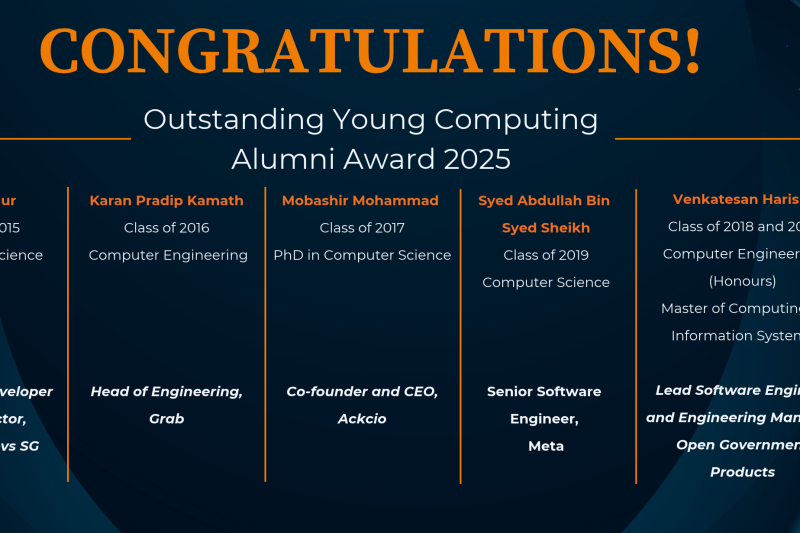 SoC TV Outstanding Young Computing Alumni Award 2025