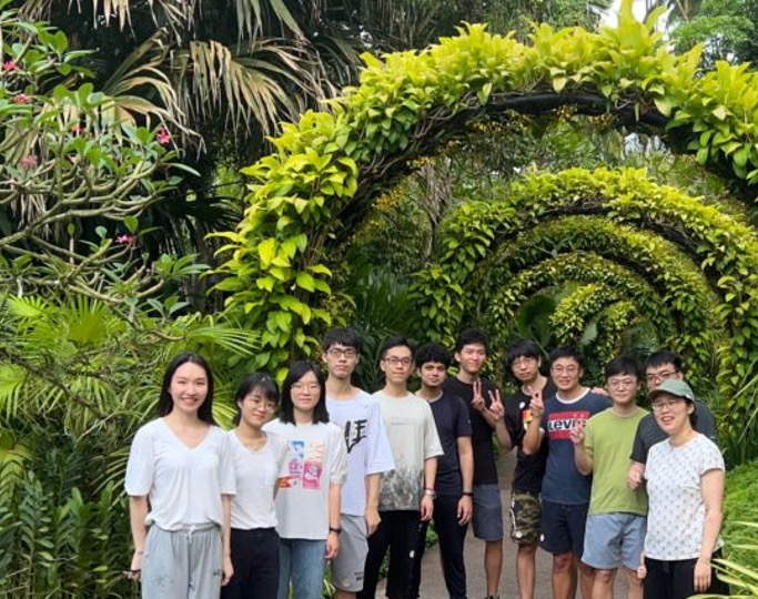 Group outing at Singapore Botanic Gardens 2022