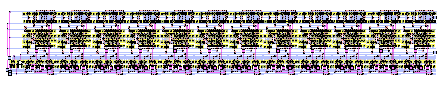 [Datapath Layout Schematic]