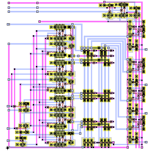 [Instruction ROM Layout Schematic]