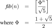 fibformula