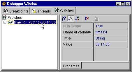Watching variables