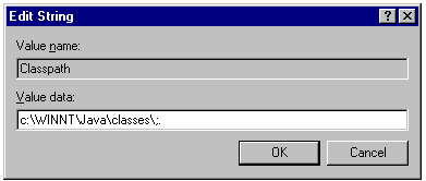 "Edit String" dialog