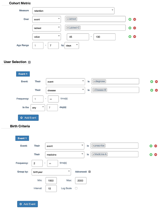 example of settings