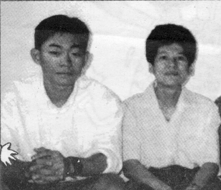 photo with mother